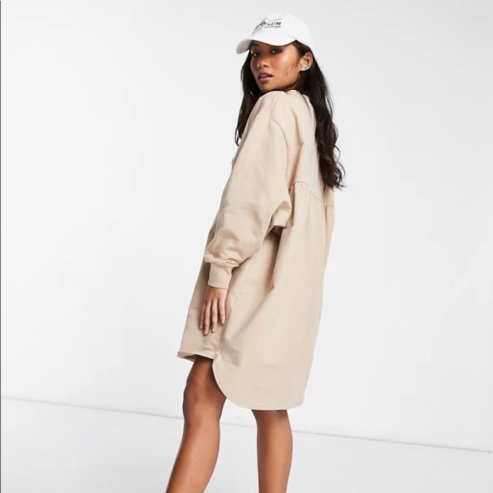 NEW ASOS PETITE OVERSIZED JUMPER DRESS US size 8